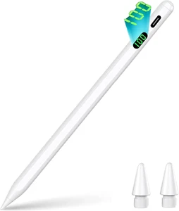 iPad Pencil 2nd Generation with LED Power Display Stylus Pen for iPad 2018-2024 - Picture 1 of 14
