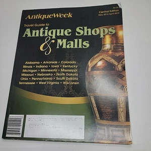 Antique Week Central Edition Guide to Antique Shops & Malls May 2012-Apr 2013 - Bild 1 von 3