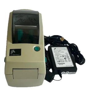 Impresora de etiquetas Zebra LP2824 Plus, con adaptador de corriente y cable USB (decolorido) - Imagen 1 de 7