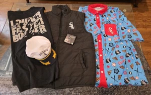 2025 Chicago White Sox Fan Pack Múltiples Estadios Regalo Chaleco Cadena Polo + Sombrero - Imagen 1 de 4