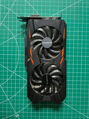 GIGABYTE GeForce GTX 1050 TI Windforce OC 4GB GDDR5 Graphics Card (No Box) - Image 1 of 4