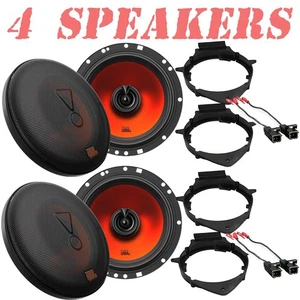 4 JBL 6.5" 400 Watt Front & Rear Door Speakers Kit for 2007-2013 Chevy Silverado - Picture 1 of 6