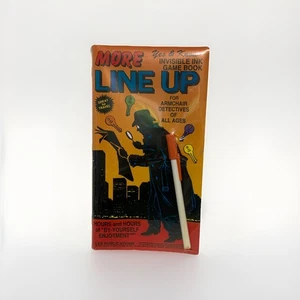 Yes & Know LINE UP livre de jeu encre invisible scellé Lee Publications neuf scellé - Photo 1/2