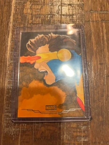 🔥2025 topps marvel comic book heroes hand drawn sketch card 1/1 cyclops auto 🔥 - Picture 1 of 2