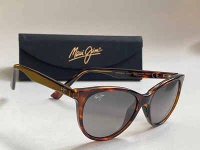 Gafas de sol polarizadas Maui Jim Cathedrals 782-10 vidrio tortuga/gris para mujer nuevas Foto 1 de 4