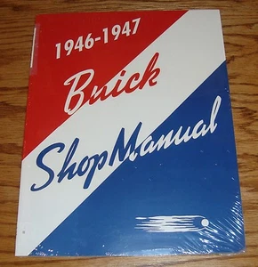 1946 - 1947 Buick Shop Service Manual 46 47 - Picture 1 of 1