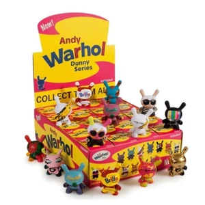 Kidrobot x Andy Warhol Dunny Mini Series 1 Brand New Factory SEALED Display Case - Picture 1 of 7