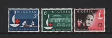 NIGERIA 1963 RED CROSS CENTENARY (SG135/7) *MNH*