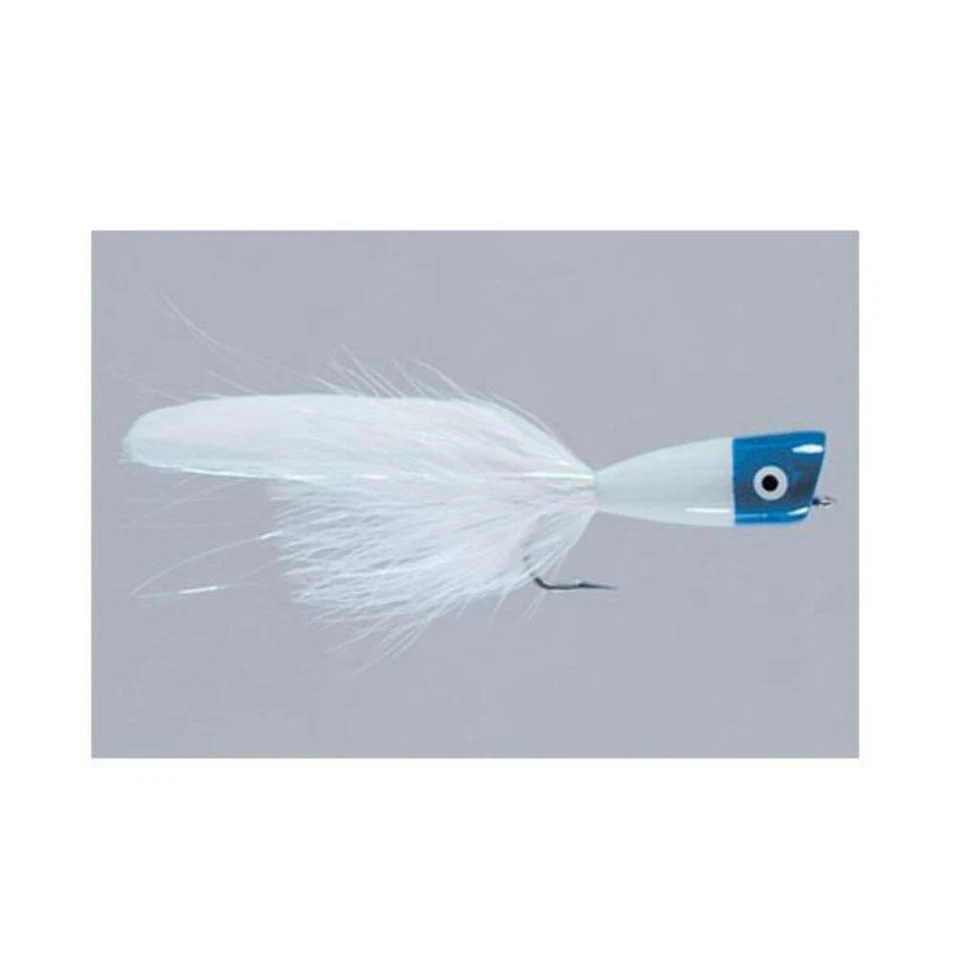 Rainy's Blue N White Popper mosca de agua salada - #3/0 NUEVO ENVÍO GRATUITO Foto 1 de 1