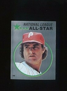 1982 TOPPS STICKERS ALL STAR #129 STEVE CARLTON HOF PHILADELPHIA PHILLIES
