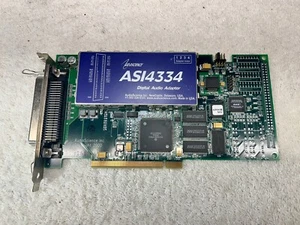 AUDIOSCIENCE Sound Card ASI4334 Audio Science ASI 4334 digital audio card cable - Afbeelding 1 van 7