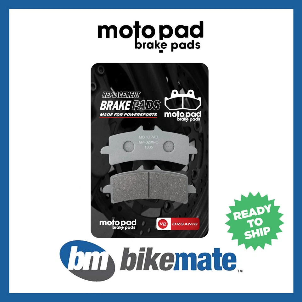 Pastillas de freno delanteras izquierda o derecha orgánicas para DUCATI 1100 Hypermotard S 2008 2009 Foto 1 de 1