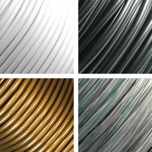 Lighting Cable Flex 6A 3 Core 0.75mm Pendant Table Lamp Gold Black White Clear - Picture 1 of 17