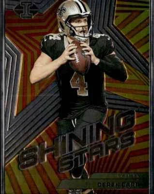 2023 Panini Illusions Shining Stars Derek Carr New Orleans Saints #6 - Image 1 of 2