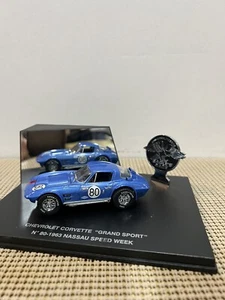 1/43 EAGLE RACE CHEVROLET CORVETTE GRAND SPORT BLUE #80 1963 NASSAU SPEED WEEK - Picture 1 of 18