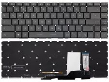 DEUTSCHE - Tastatur Keyboard mit Grau Beleuchtung für MSI GS66 Stealth (MS-16V1)