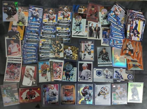 NHL Card Lot (125) 1994-2024 Gretzky's Lemieux Roenick Chelios + Autos #'d RC's - Picture 1 of 9