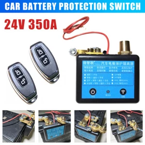 12V 350A Automatisch Batterie Trennschalter Schutzschalter mit 2 Fernsteuerung - Picture 1 of 11