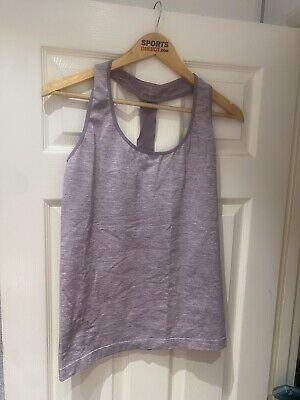 Primark Purple Lilac Gym Workout Top Large Approx Uk 14 • 8.56€