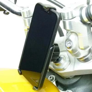 13.3-14.7mm Motorcycle Fork Stem Mount with Dedicated Holder for iPhone 13 Pro M - Picture 1 of 6
