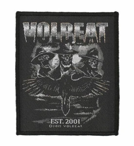 Volbeat - Outlaw Raven - Offizieller gewebter Aufnäher - Bild 1 von 2