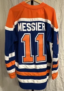 Camiseta deportiva alternativa Mitchell & Ness Mark Messier Edmonton Oilers para hombre talla L - NUEVA - Imagen 1 de 10