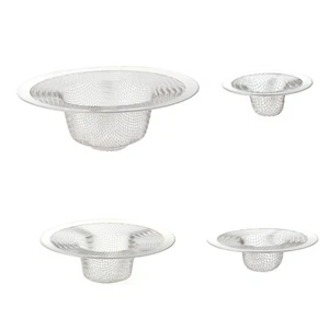 4 PZ/Set Lavello Acciaio Inox Scarico Pavimento Cucina Filtro Rete Colino - Foto 1 di 11