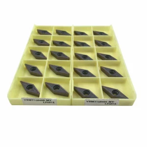 VBMT160404-MV LF6018 VBMT331 Indexable CNC Carbide turning inserts for SVJBR - Imagen 1 de 8