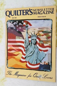 Quilters Newsletter Magazine May 1986 Issue 182 Magazine for Quilt Lovers - Picture 1 of 6