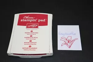Stampin' Up! Classic Stamp Ink Pad Riding Hood Red - Picture 1 of 1