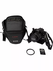 Canon EOS 400D Black Digital Camera - Battery Grip - Camera Bag - 18-55mm Lens - Picture 1 of 19