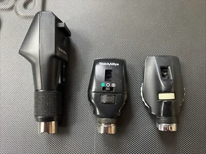 WELCH ALLYN OPHTHALMOSCOPE + STREAK RETINOSCOPE 18200 And 11720 - Picture 1 of 12