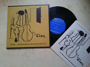 BROWNIE McGHEE Blues *LEGENDARY 1955 US FOLKWAYS 10inch VINYL + BOOKLET*NM* - Foto 1 di 6