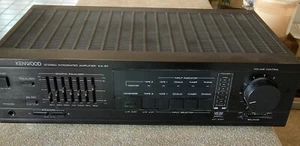 Kenwood KA-87 Amplifier HiFi Stereo Integrated Amp Equalizer black parts - Picture 1 of 9