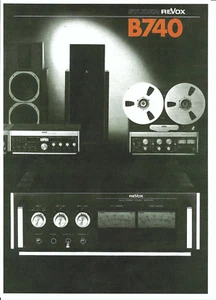 Manual de instrucciones Revox user manual para B 740 multilingüe Copy - Imagen 1 de 1