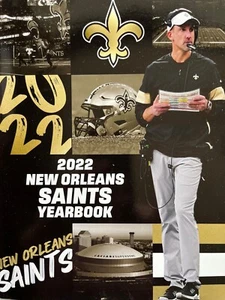 2022 NEW ORLEANS SAINTS YEARBOOK NFL FOOTBALL PROGRAM SUPER BOWL SUPERBOWL CHAMP - Picture 1 of 1