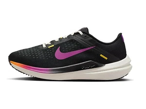 NIKE SCARPE RUNNING DONNA DV4023 011 W AIR WINFLO 10 BLACK/HYPER VIOLET/SAIL L - Foto 1 di 2
