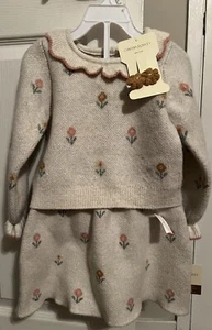 3pc Toddler Sweater Skirt Set size 3T - Picture 1 of 5