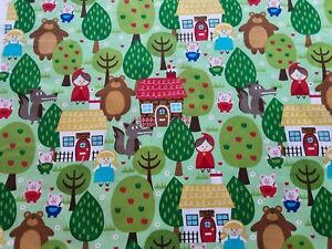 Michael Miller Cotton Fabric "Into The Forest" 44" Wide BTY