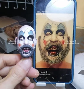 1/6 Customed Painted Head Sculpt Carving beard W/ plant hair F 12" Action Figure - Picture 1 of 9