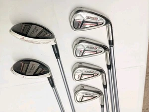 Adams Idea Super S Iron Set 4H,5H,6,7,8,9.KBS Tour 90 A-Flex Graphite.Mens RH - Picture 1 of 13