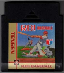 Tengen R.B.I. Baseball [NES] Cartridge mit Hülle (1987) MLB - Bild 1 von 3
