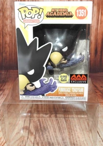 Funko Pop! Vinilo: My Hero Academia Fumikage Tokoyami Glow 1351 AAA Anime exclusivo - Imagen 1 de 11