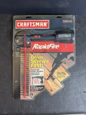 Tornillos de alimentación automática de fuego rápido Sears Craftsman accesorio de taladro 28540 Foto 1 de 4