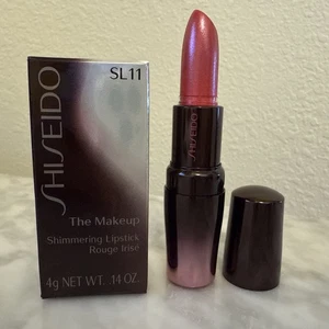 New in box RARE Shiseido The Makeup SL11 Shimmering Lipstick 4g .14oz pink - Picture 1 of 5