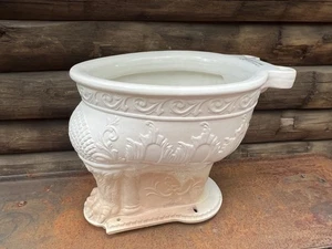 Antique Toilet Bowl Ronald’s & Co. New York & Brooklyn Circa 1890’s - Picture 1 of 17