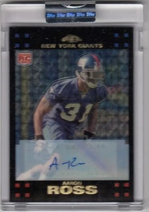 2007 Topps Chrome AARON ROSS Superfractor Autograph Auto 4/10 Giants #TC250 - Picture 1 of 2