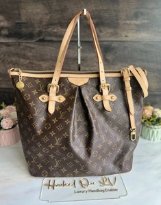 Authentic Louis Vuitton Palermo GM Monogram Shoulder Tote Handbag Purse EUC A+ - Picture 1 of 24