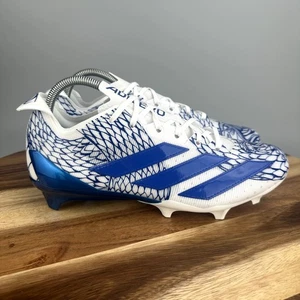 Adidas Adizero Electric Grafiti Tacchetti Calcio Uomo Taglia 8.5 Blu Bianco IH8569 - Foto 1 di 8