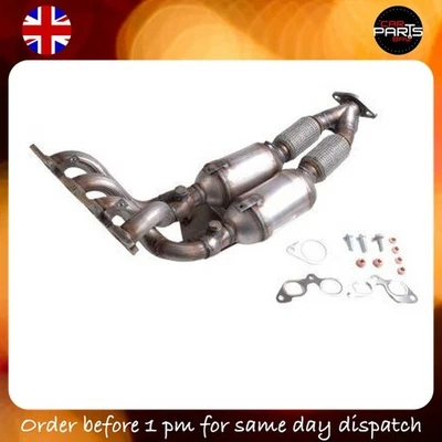 EXHAUST FOR FORD C-MAX FOCUS GRAND 1.6 FLEX-FUEL LPG TI CATALYTIC CONVERTER - Image 1 of 4